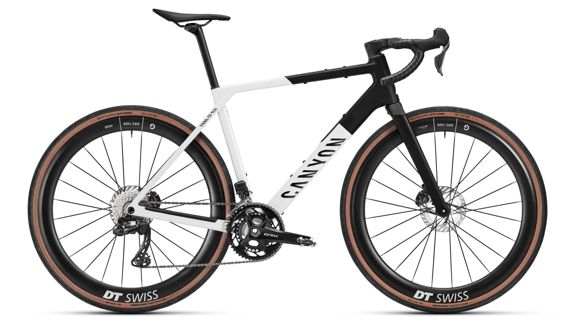 Canyon Grail CF SLX 8 Di2 2024 — карбоновый гравийный велосипед с Double Drop Bar