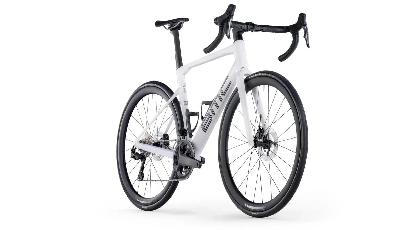 BMC Roadmachine 01 Four 2026 — эндуранс шоссейный велосипед, цвет Metallic White — фото 2