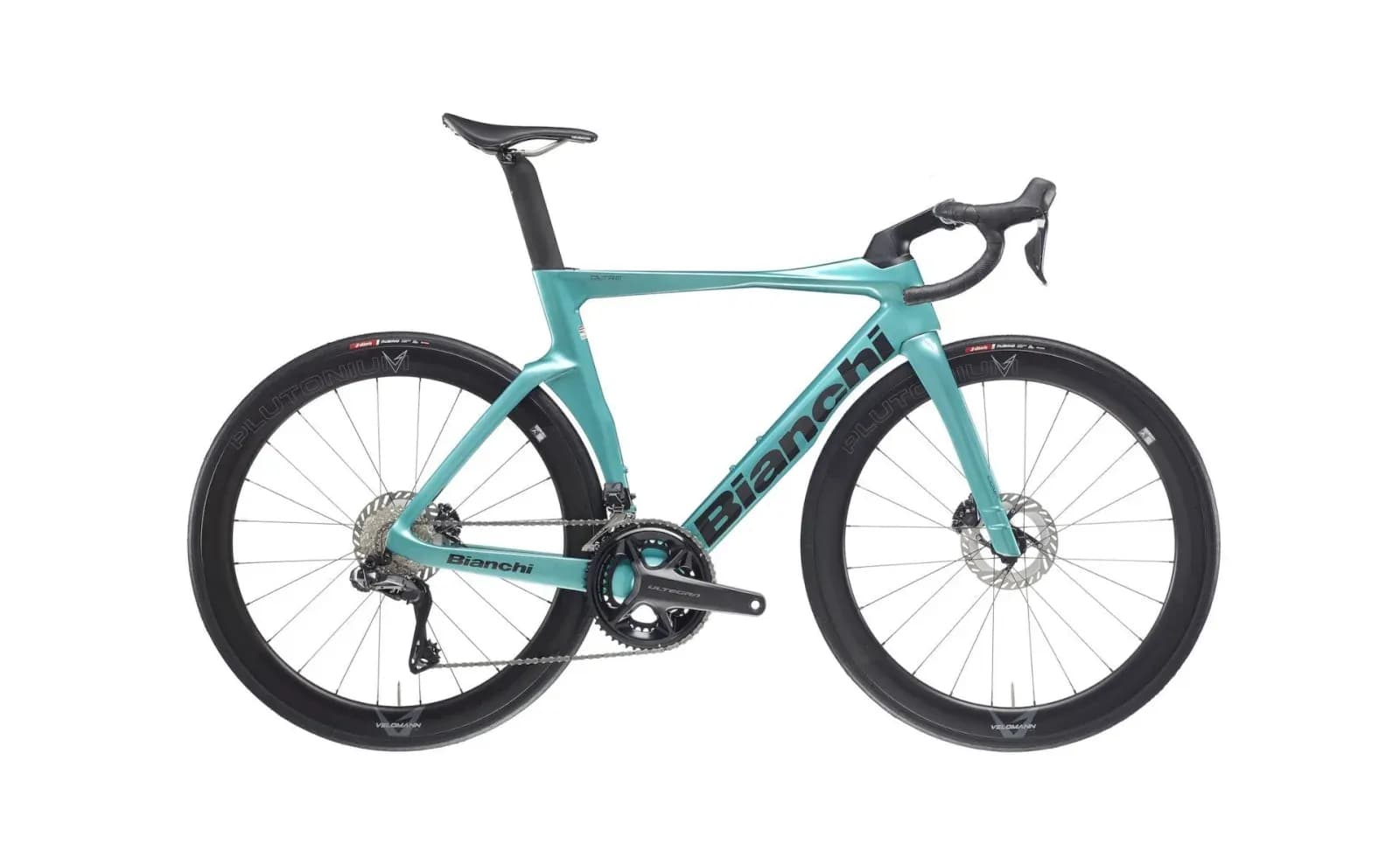 Bianchi Oltre Comp Ultegra Di2 2025 — аэро шоссейный велосипед, цвет Celeste — фото 2