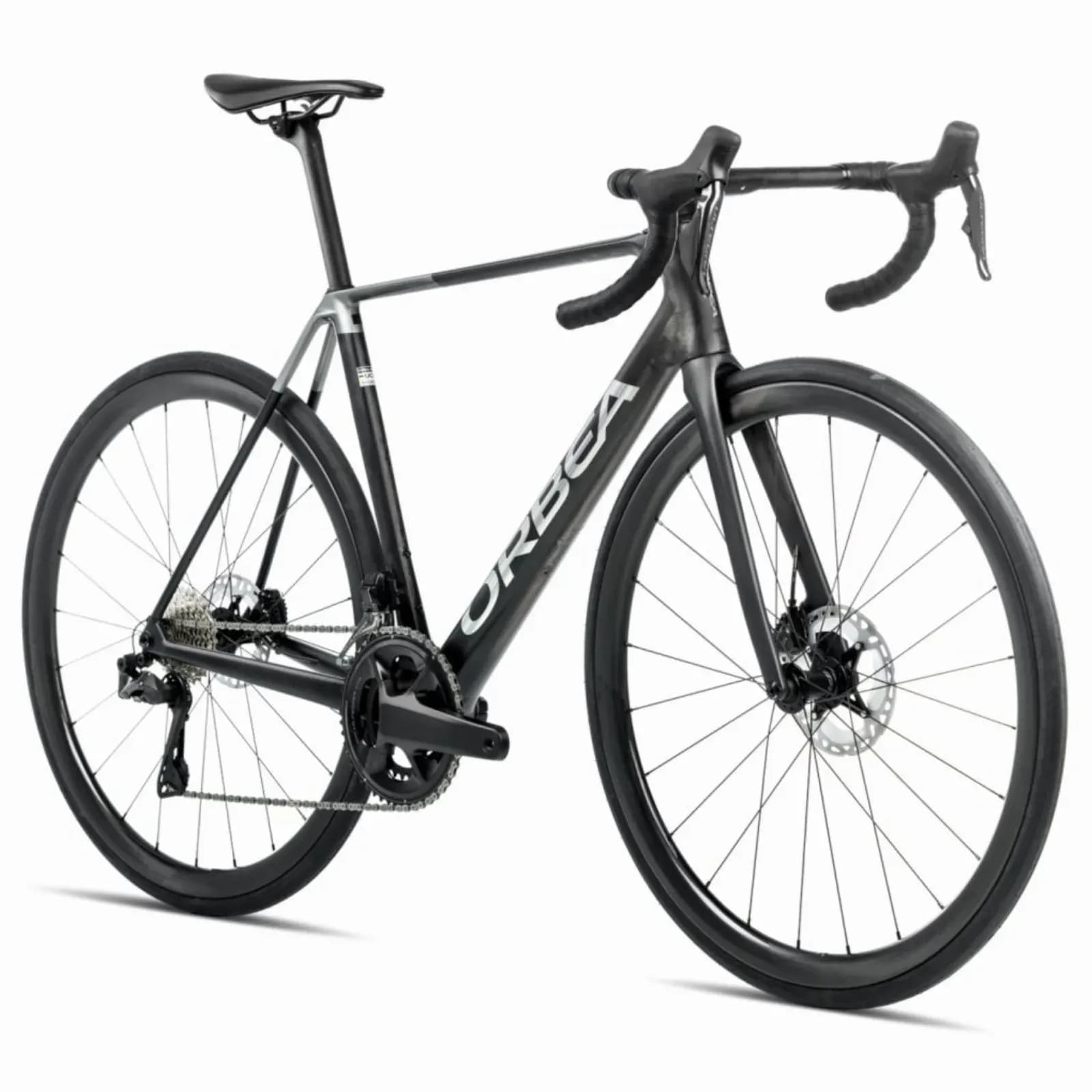 Orbea Orca M20iTEAM 2026 — карбоновый шоссейный велосипед, Diamond Carbon View / Titan Grey — фото 2