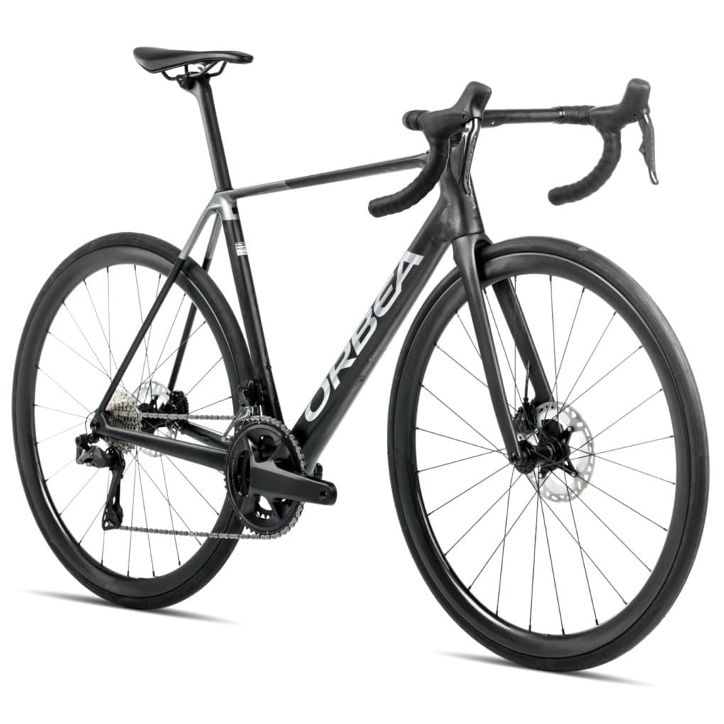 Orbea Orca M30 disc 2026 — карбоновый гоночный велосипед, цвет Diamond Carbon View / Titan Grey — фото 2