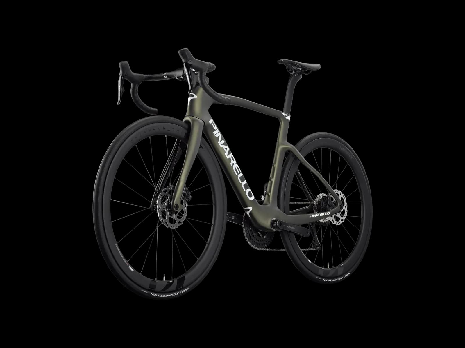 Pinarello F5 Ultegra Di2 2025 — гоночный шоссейный велосипед, карбон T700, колёса MOST Ultrafast 45 — фото 2