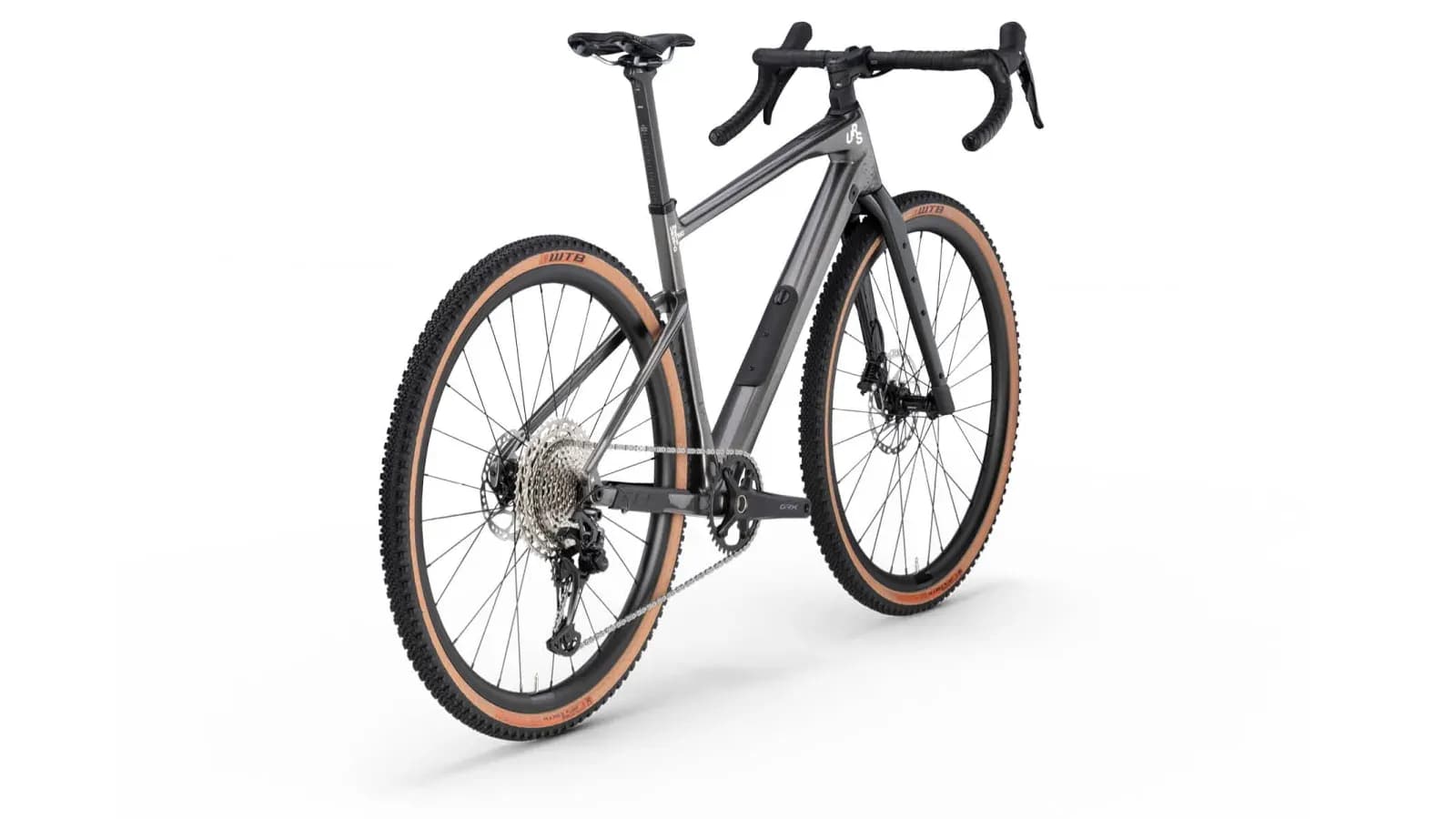 BMC URS Two 2026 — эксплоринг гравийный велосипед, цвет Metallic Grey / Black — фото 3