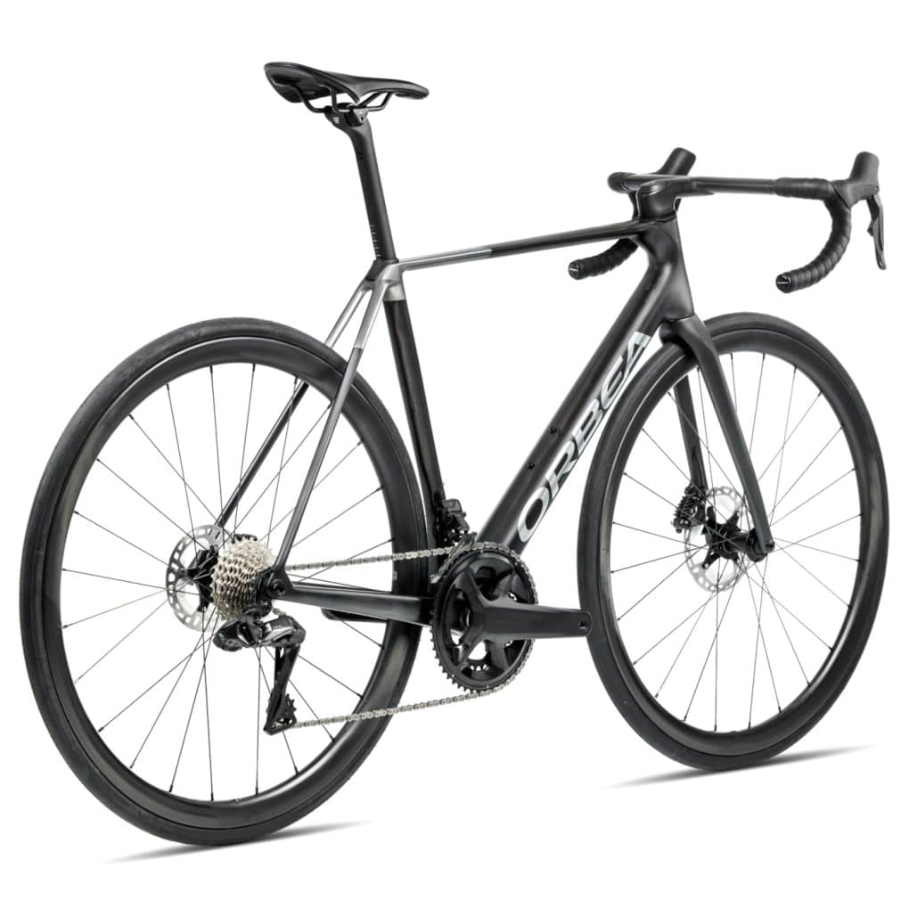 Orbea Orca M30 disc 2026 — карбоновый гоночный велосипед, цвет Diamond Carbon View / Titan Grey — фото 3