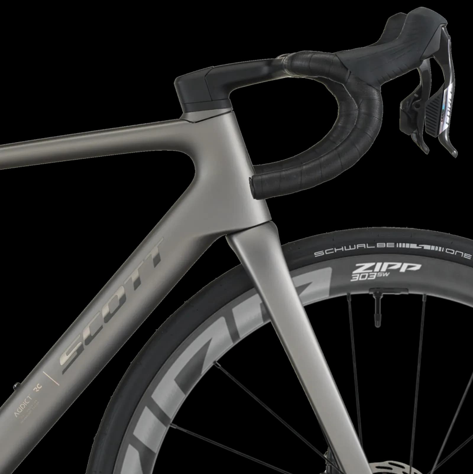 Scott Addict RC Team 2025 — гоночный карбон с SRAM Force AXS — фото 3