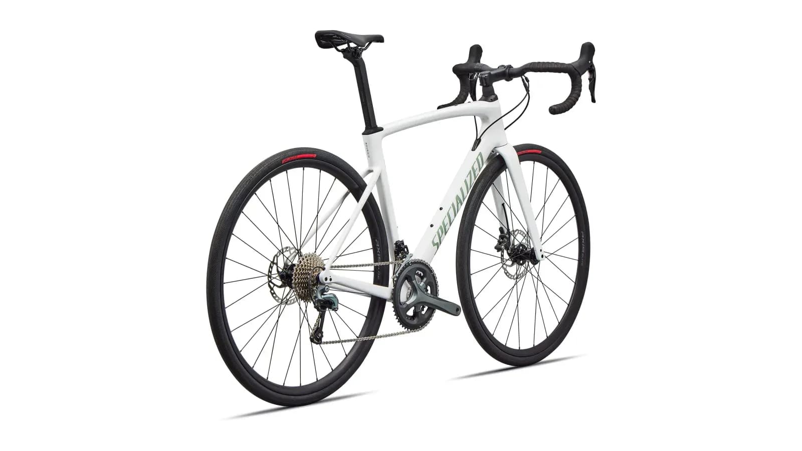 Specialized Roubaix SL8 Tiagra 2025 — эндуранс-шоссейный велосипед, цвет Gloss Obsidian/Smoke — фото 3