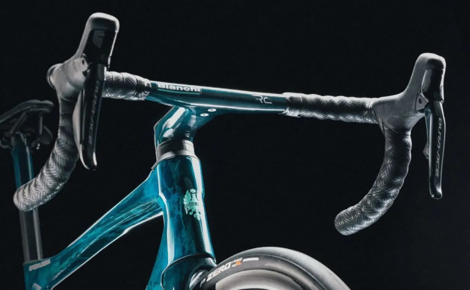 Bianchi Specialissima RC Dura-Ace Di2 2025 — ультралёгкий шоссейный велосипед, цвет Celeste — фото 4