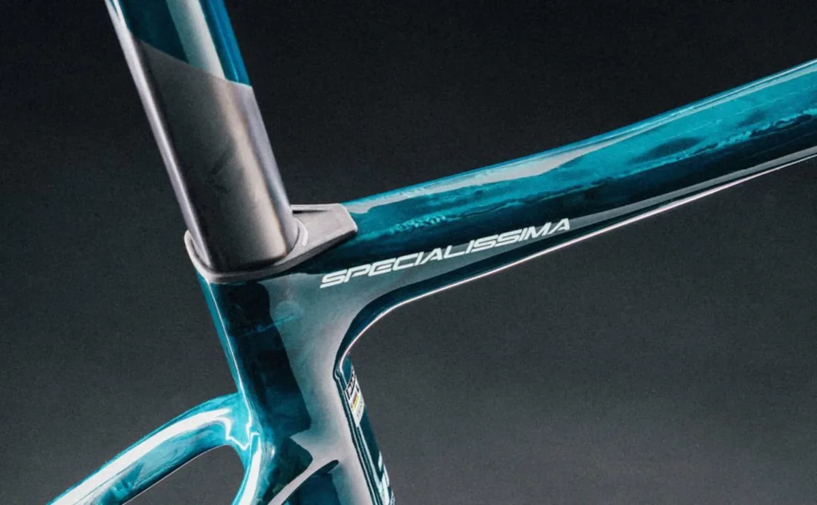Bianchi Specialissima RC Dura-Ace Di2 2025 — ультралёгкий шоссейный велосипед, цвет Celeste — фото 5