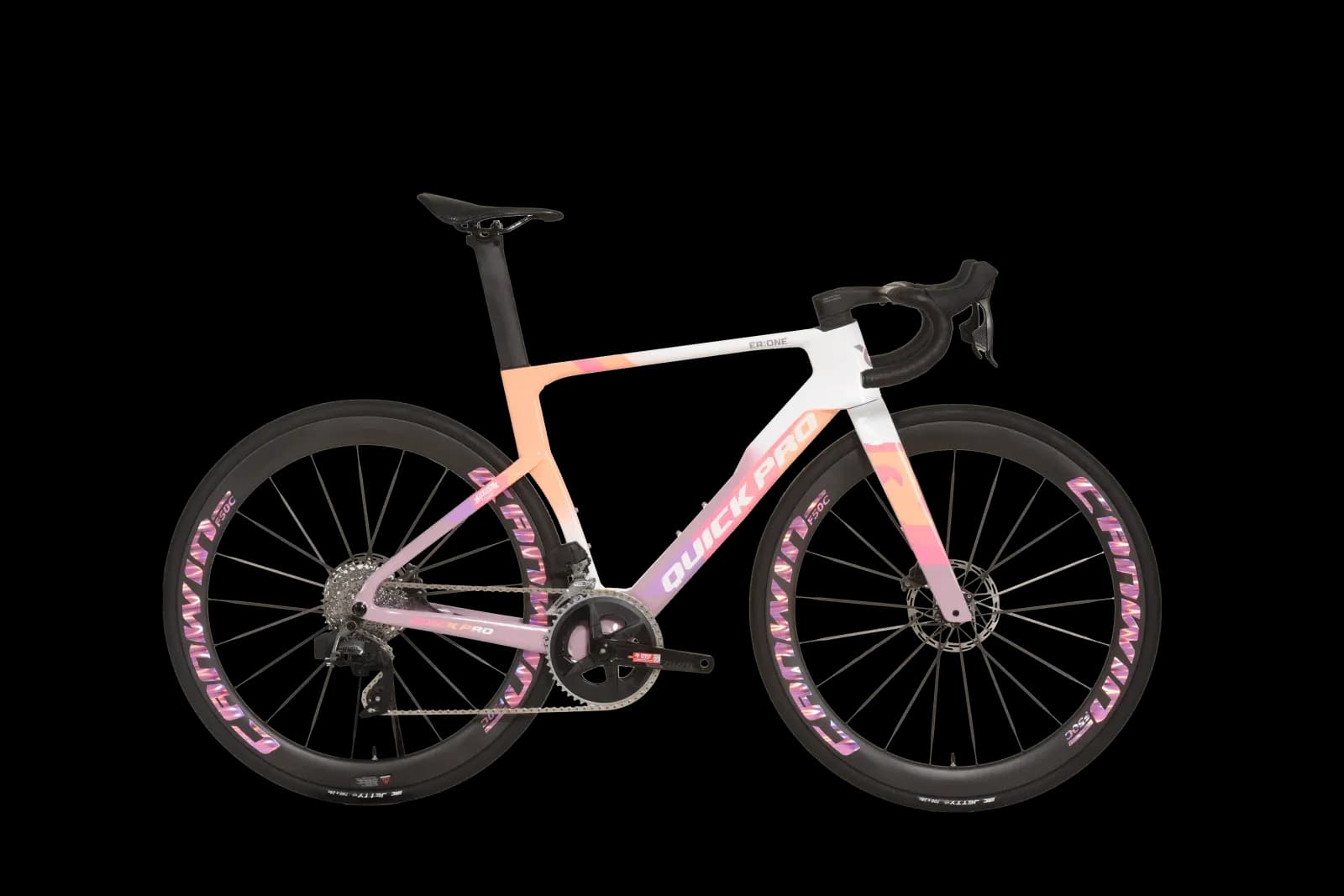 Quick Pro ER:ONE Force AXS 2x12 — Cracked Ice Blue — фото 5