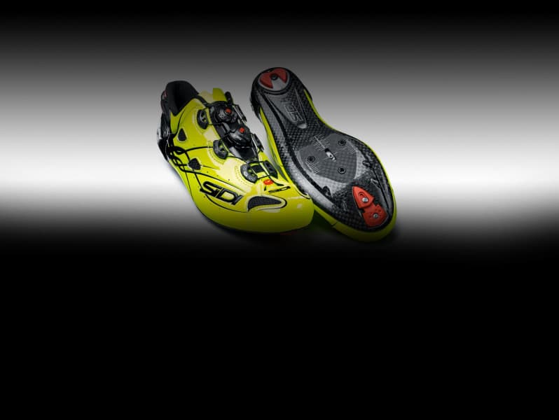 Велотуфли SIDI SHOT Carbon Vernice ярко-желтый — фото 3