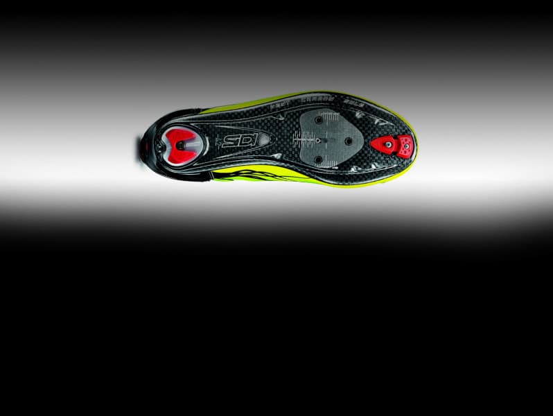 Велотуфли SIDI SHOT Carbon Vernice ярко-желтый — фото 4