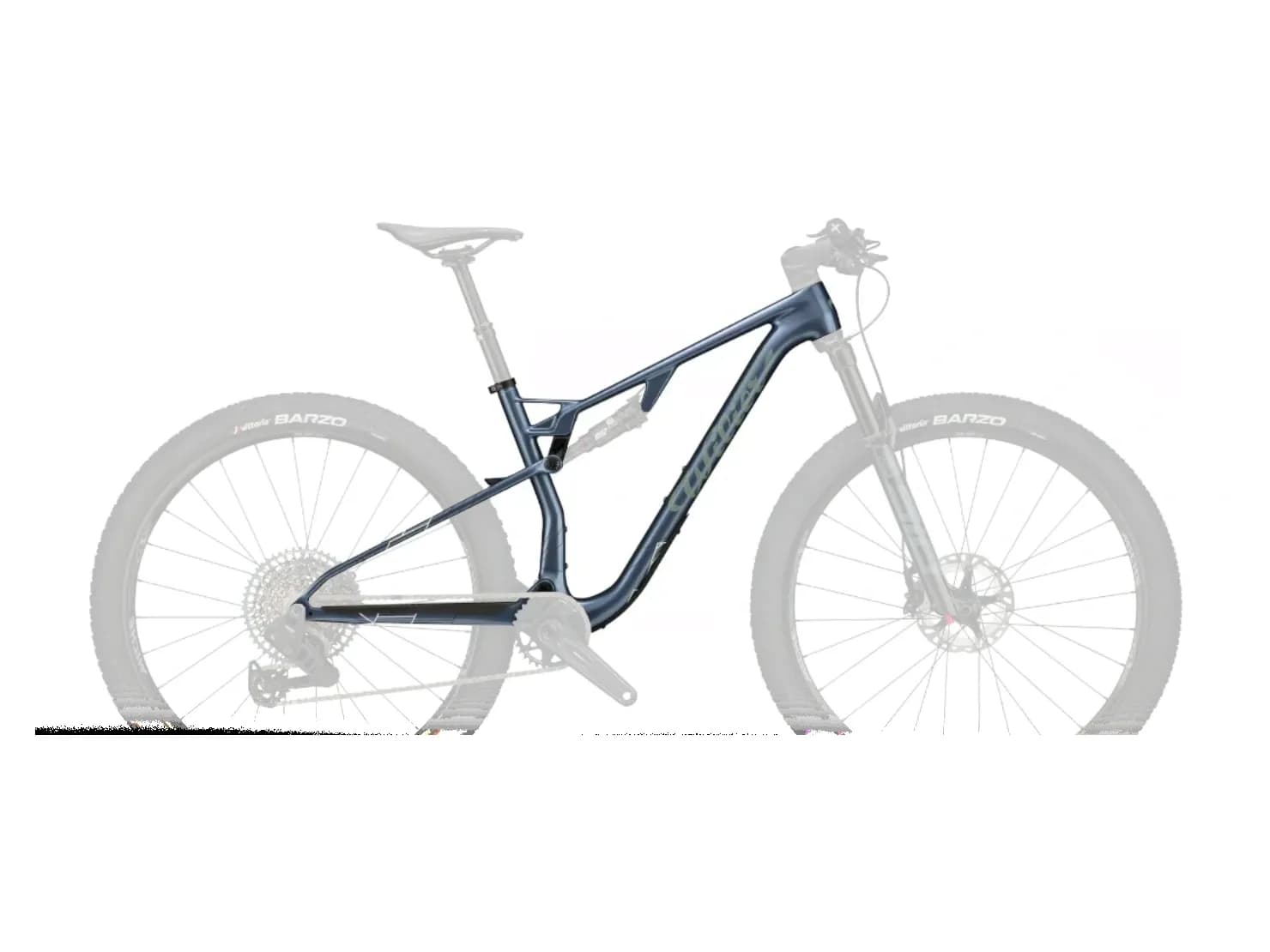 Wilier Рама MTB Wilier URTA MAX SL Petroleum Silver