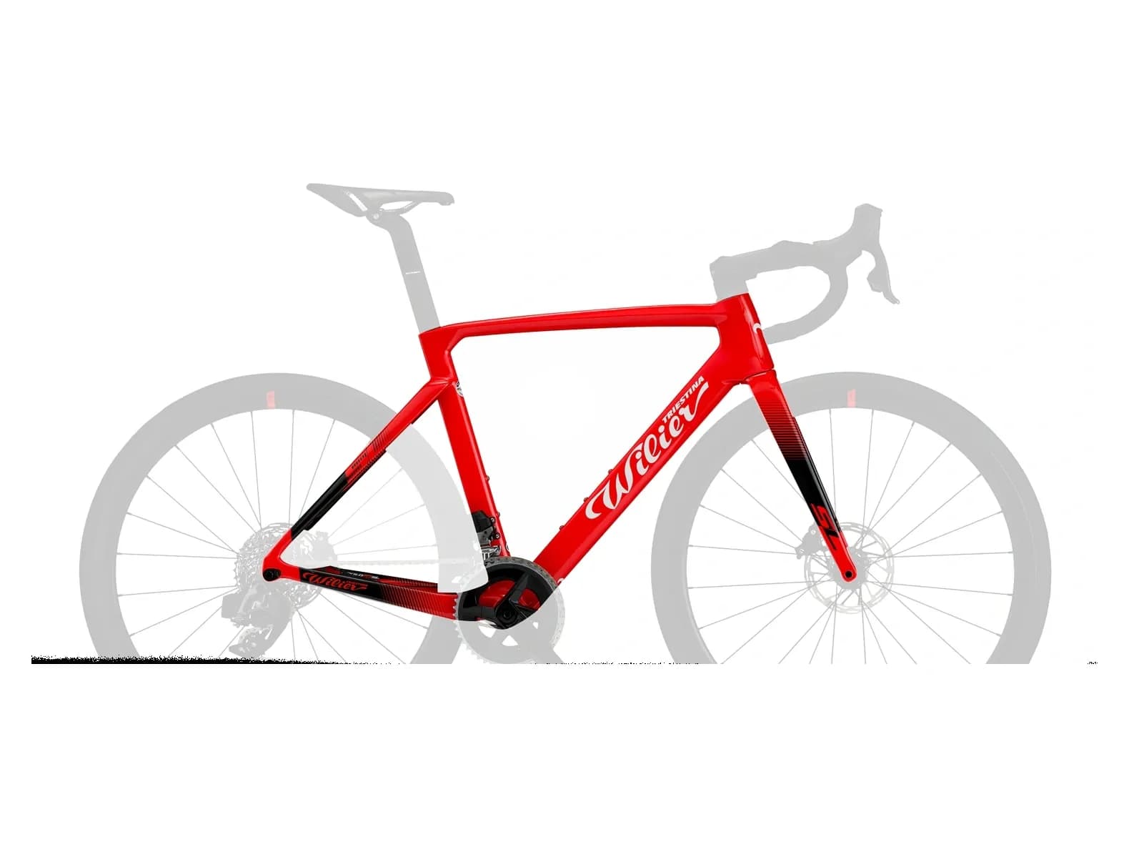 Wilier Рама Wilier Cento10 SL Disc Red Black