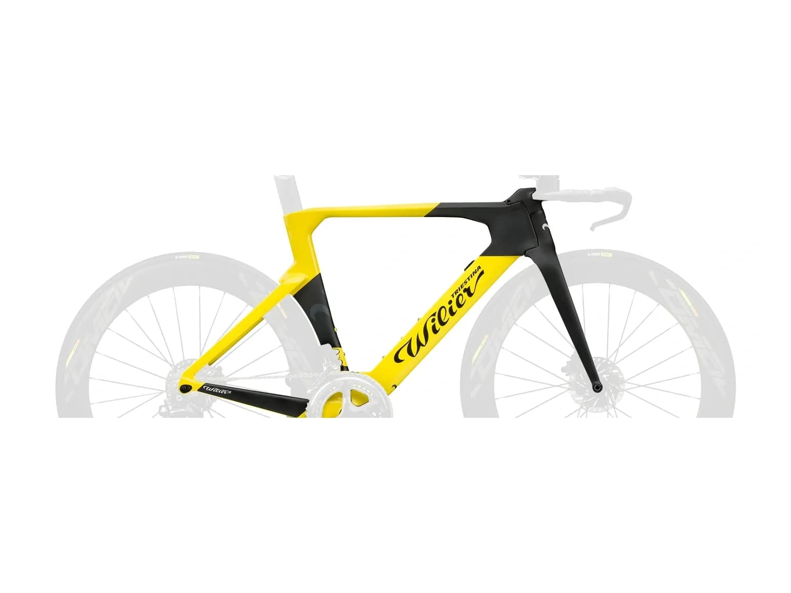Wilier Рама Wilier Turbine желтый/черный