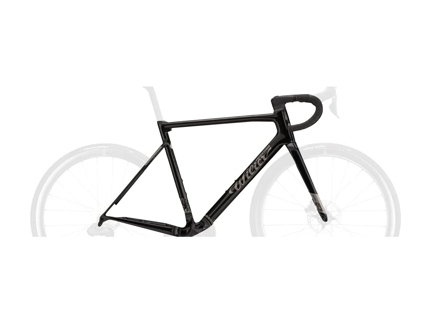 Wilier Рама Wilier ZERO SLR Disc Black Gray + Zero Bar