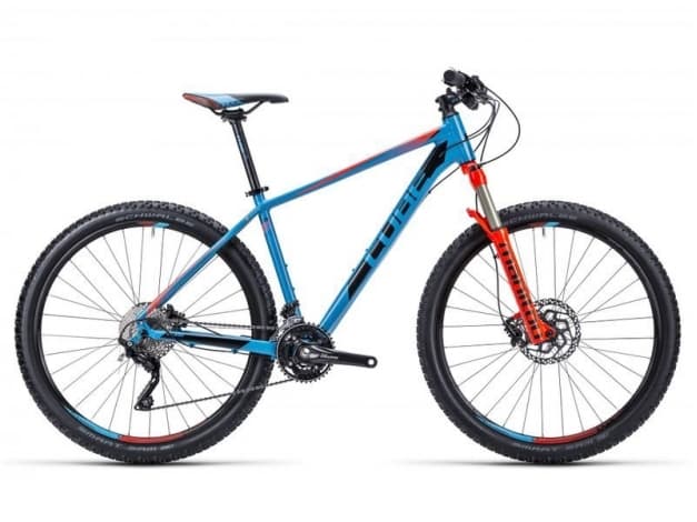 Cube ACID 27.5\" (blue + flashred)