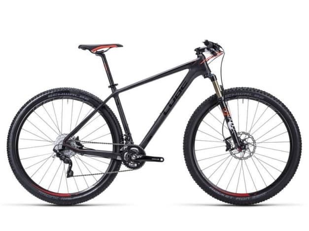 Cube Reaction GTC SL 29\" (carbon + flashred)