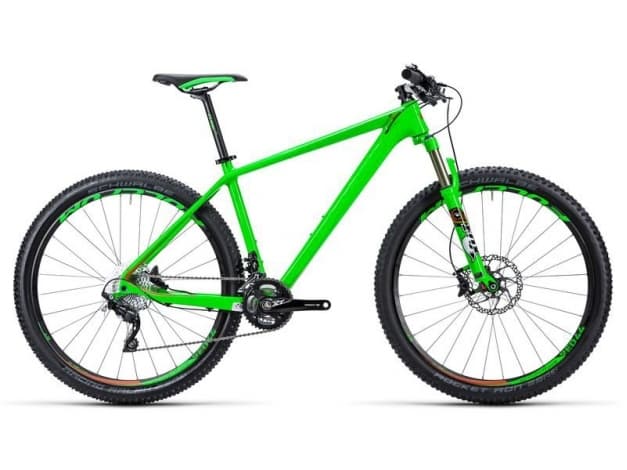 Cube Reaction GTC SL 27.5\" (green + orange)