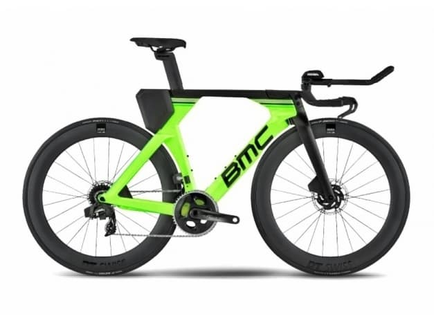 Велосипед разделочный BMC TIMEMACHINE 01 DISC TWO ULTEGRA DI2 12V MAVIC COMETE GREEN/BLACK/CARBON