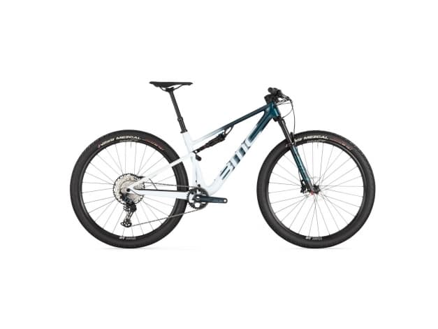 BMC FOURSTROKE THREE SLX 1X12 PETROL/WHITE/PETROL 2024