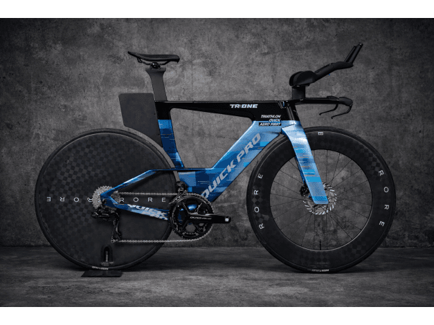 Велосипед шоссейный для триатлона Quick Pro TR ONE Shimano Dura Ace