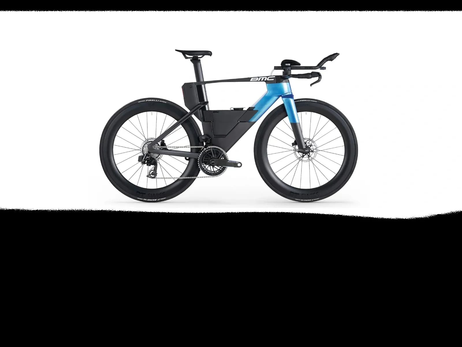 BMC Велосипед BMC Speedmachine 01 TWO Force AXS 2x12 Blue/White/Carbon