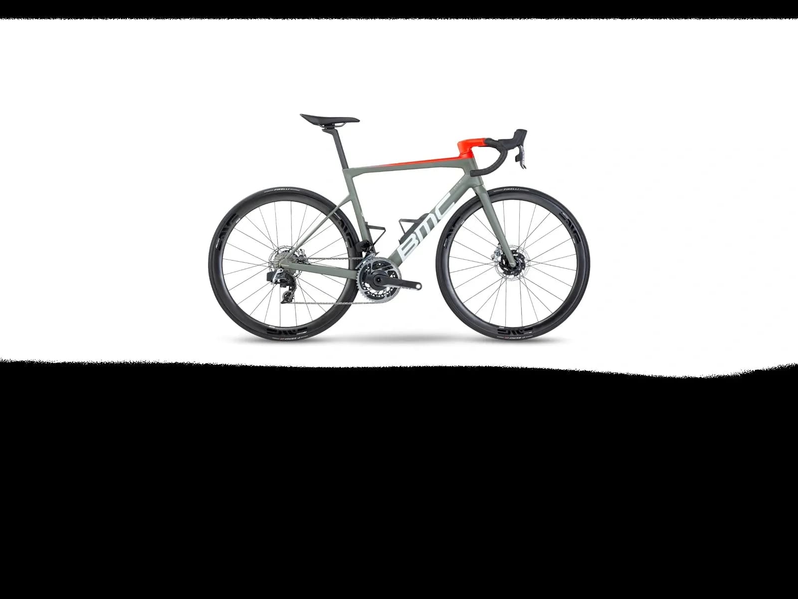 BMC Велосипед BMC Teammachine SLR01 THREE LE Ultegra Di2 Disc 12V Miche SWR 50-50 Gray/White/Red