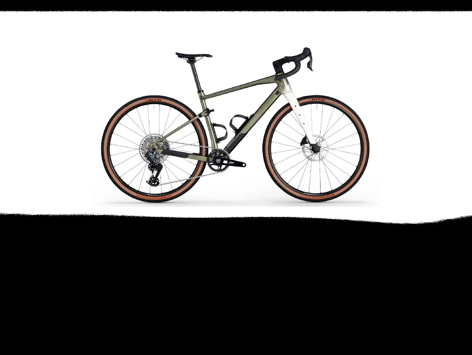BMC Велосипед gravel BMC URS 01 TWO GX AXS Rival Mix Eagle 1x12 Green/Black/White
