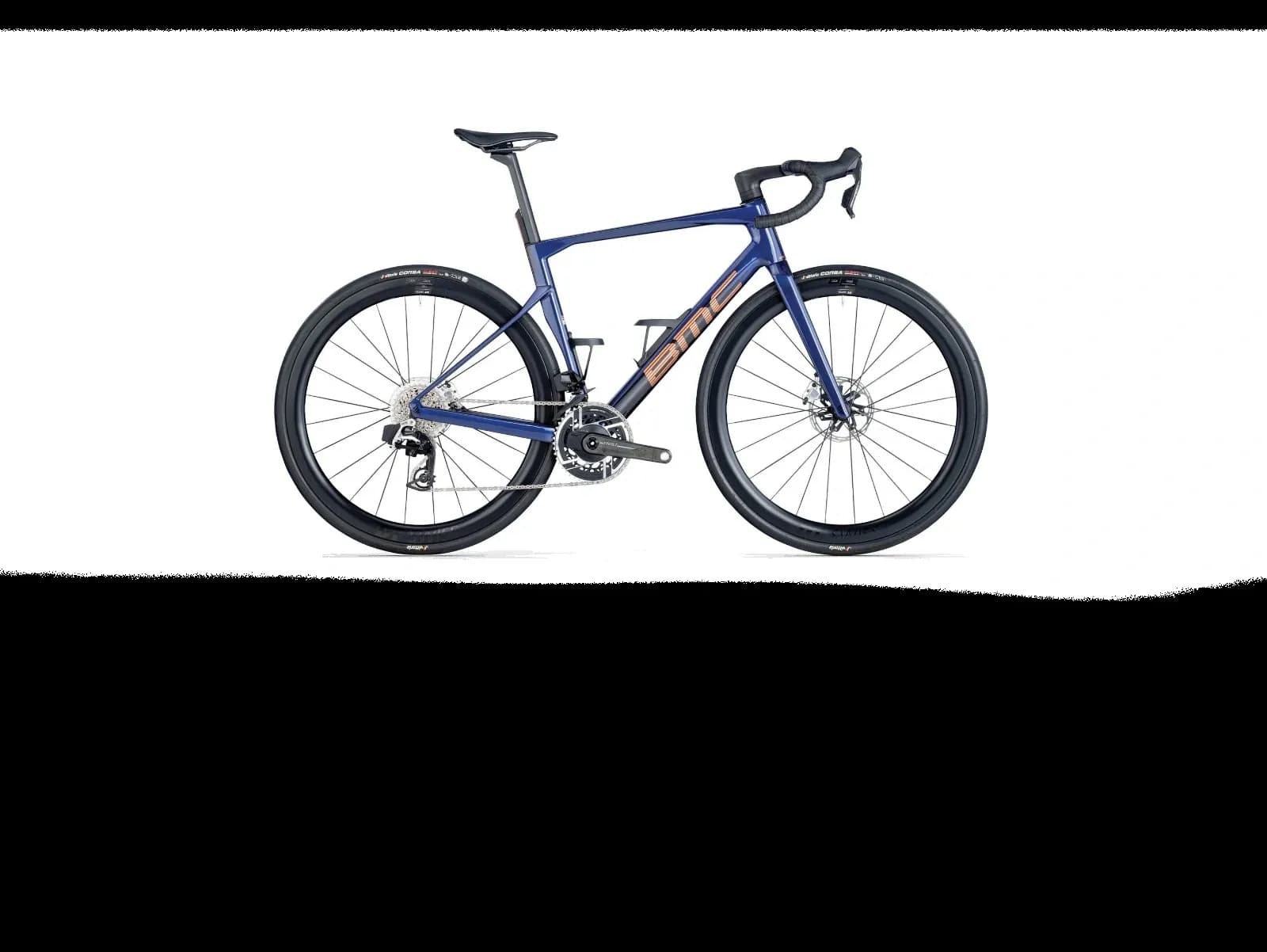 BMC Велосипед шоссейный BMC Roadmachine 01 ONE Red AXS 2x12 Blue/Copper/Copper