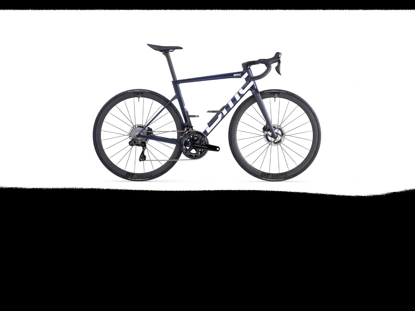 BMC Велосипед шоссейный BMC Teammachine SLR 01 TWO Dura Ace Di2 2x12 Blue/White/White
