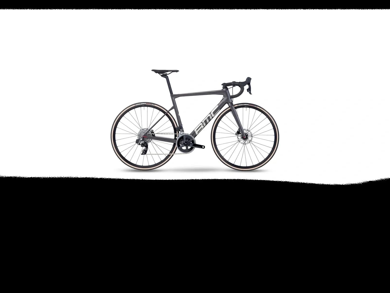 BMC Велосипед шоссейный BMC Teammachine SLR FOUR SRAM Rival AXS Antracite/Brushed Alloy