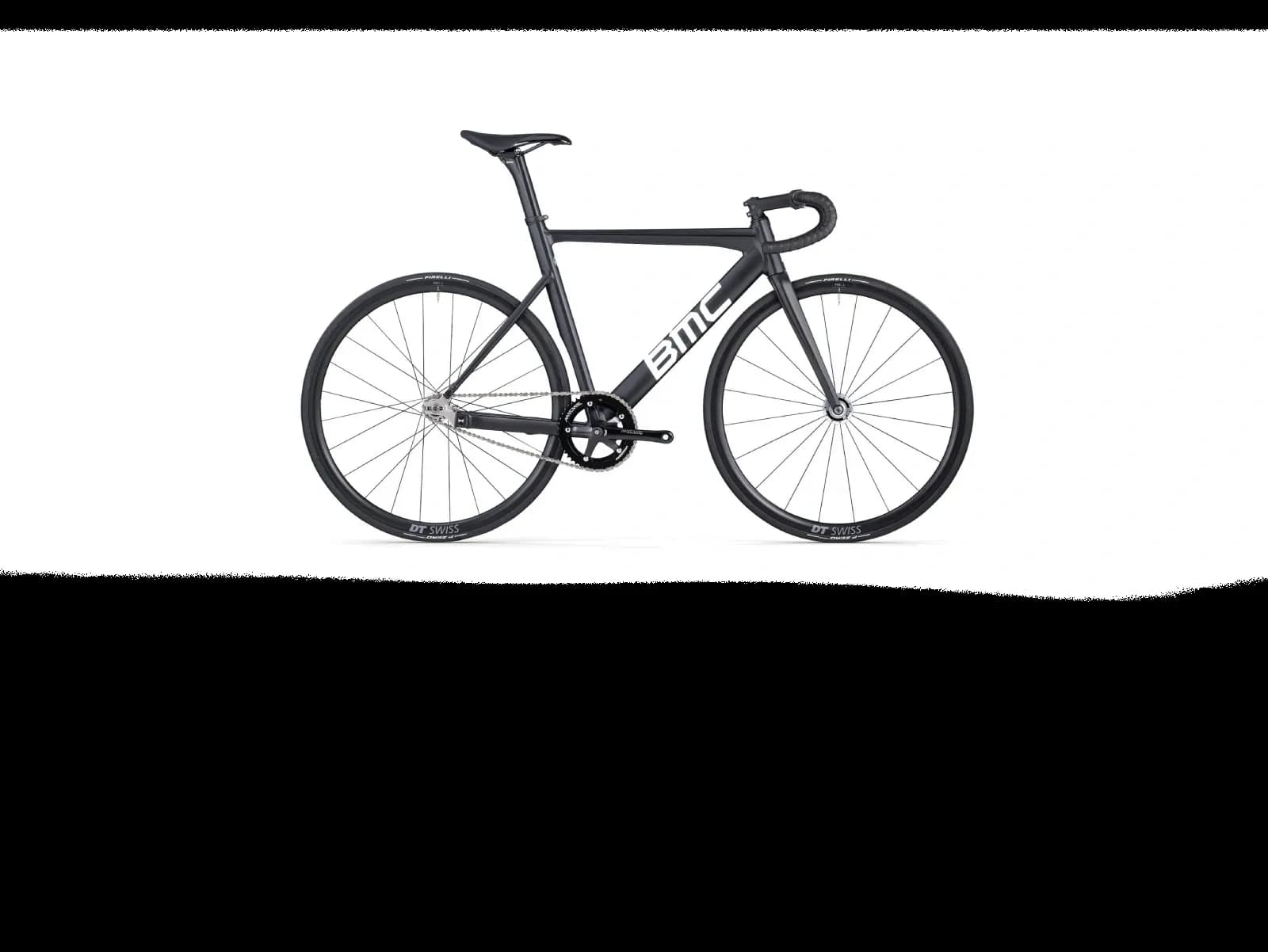BMC Велосипед трековый BMC Trackmachine AL ONE Miche Black/White/Carbon