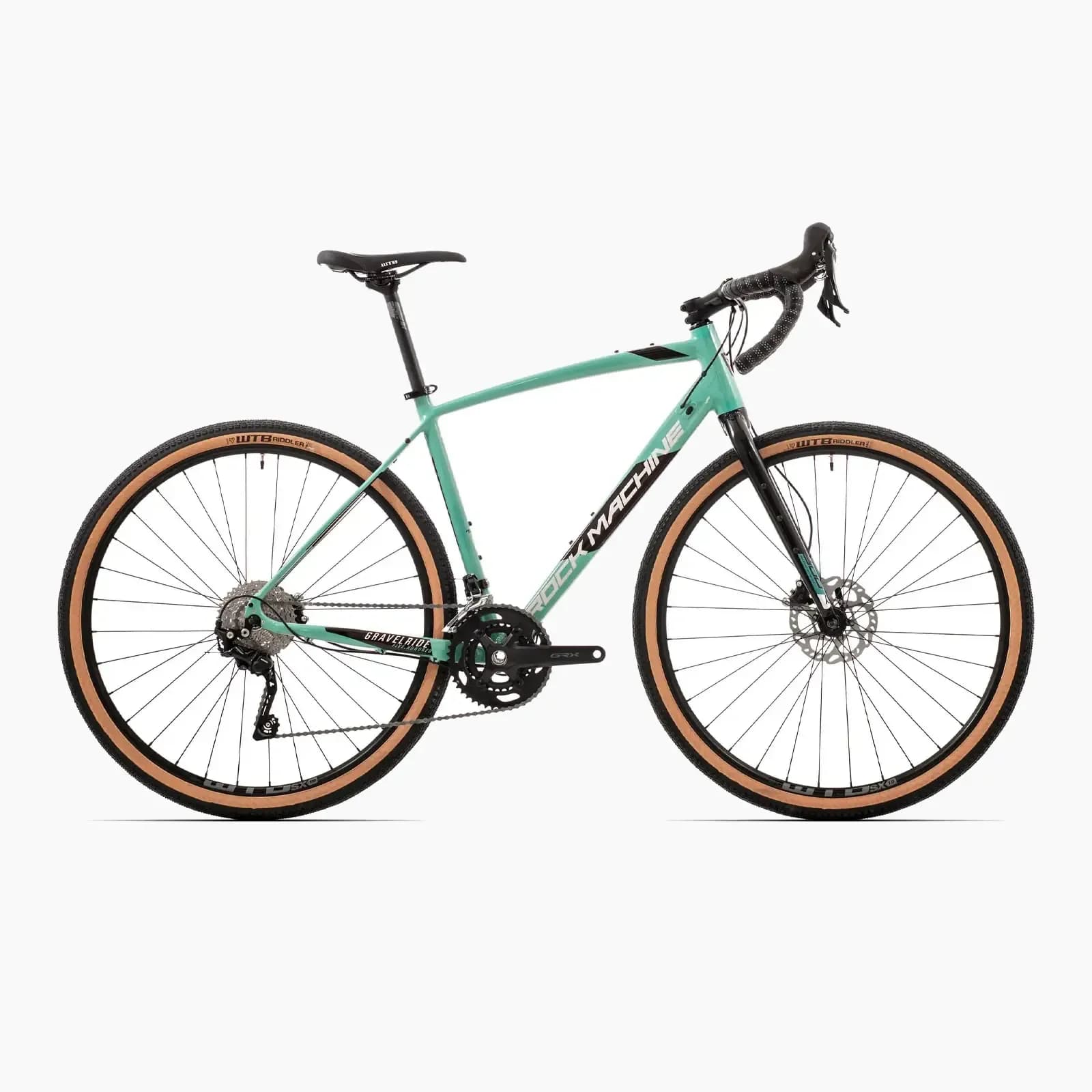 Rock Machine Велосипед Rock Machine Gravelride 500 Gloss Mint/Silver/Black