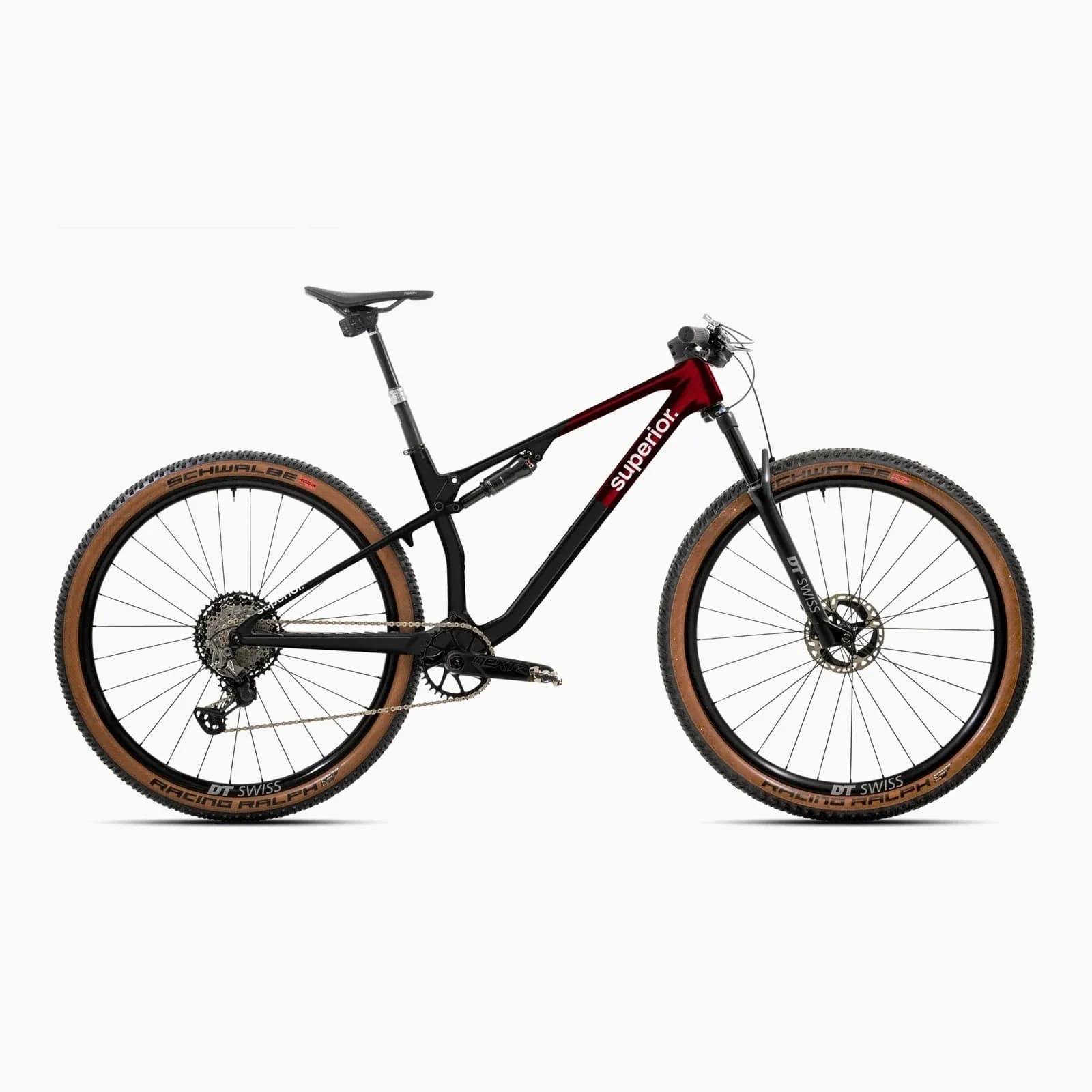 Superior Велосипед Superior XF 9.9 Team Gloss Carbon/Red Carbon 2026