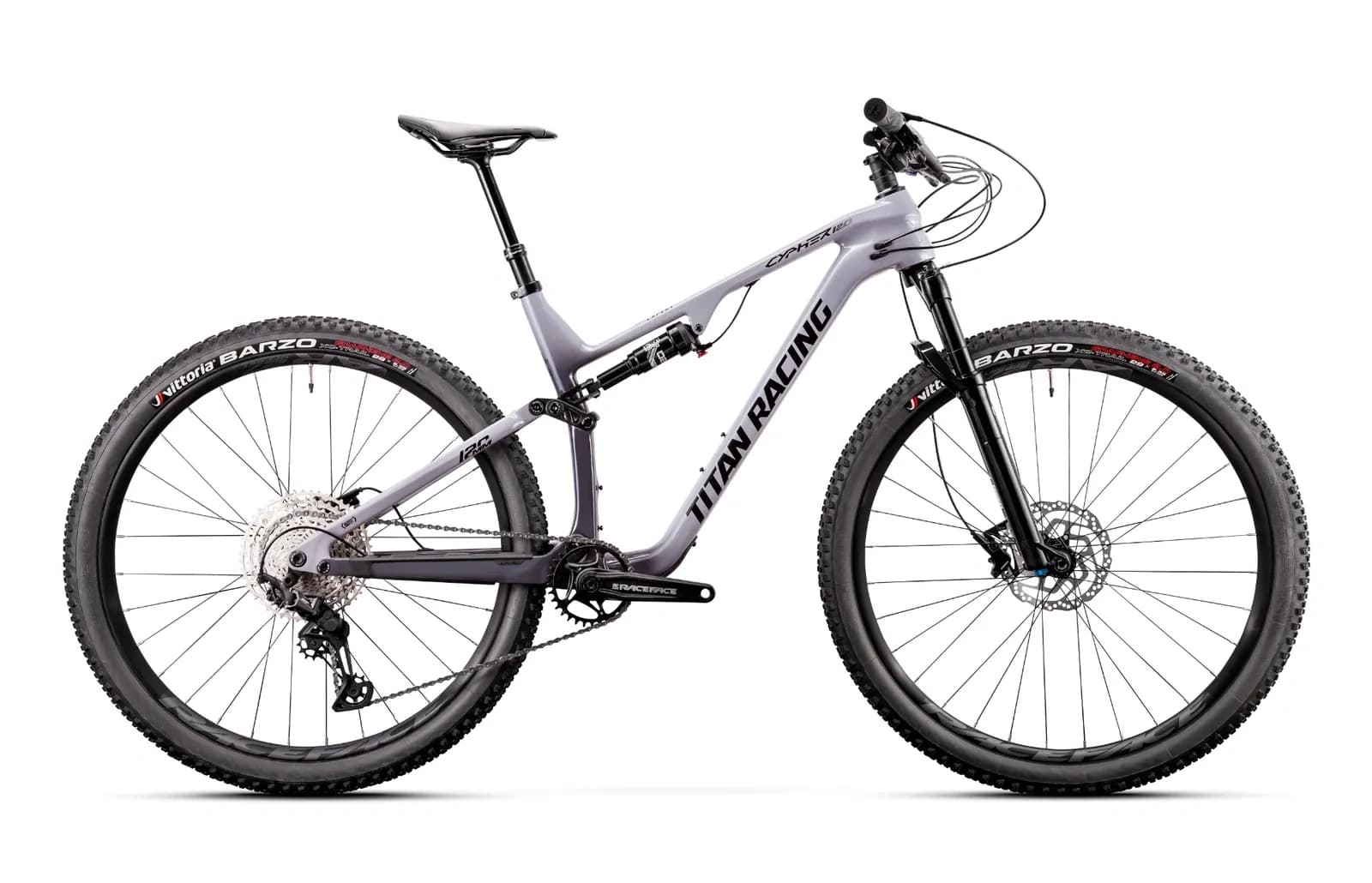 Titan Racing Cypher 120 Carbon Expert Grey/DarkGrey/Black