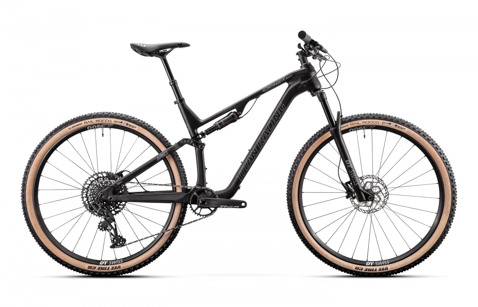Titan Racing Cypher 120 Carbon LTD Edition Black/Grey