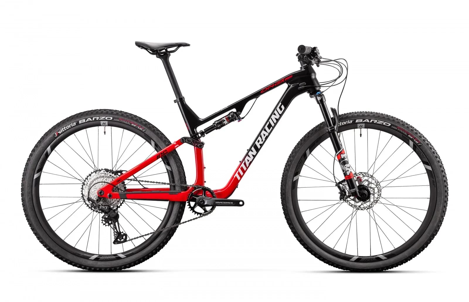 Titan Racing Cypher RS Carbon Elite Black/Red/White