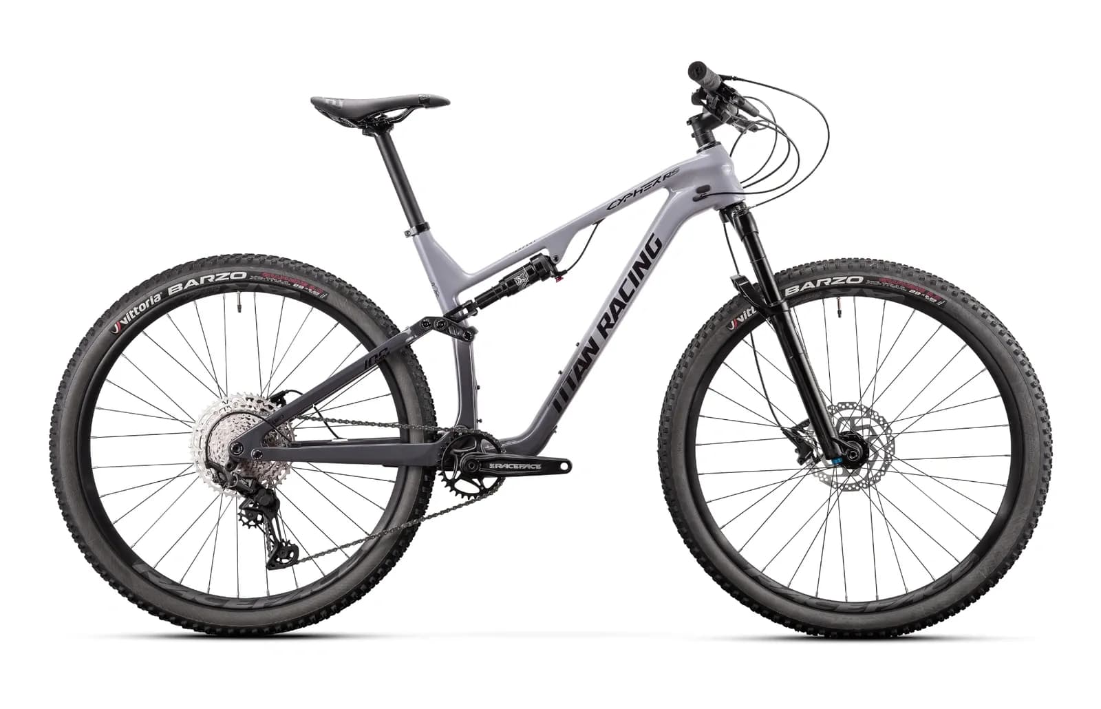 Titan Racing Cypher RS Carbon Expert Grey/DarkGrey/Black