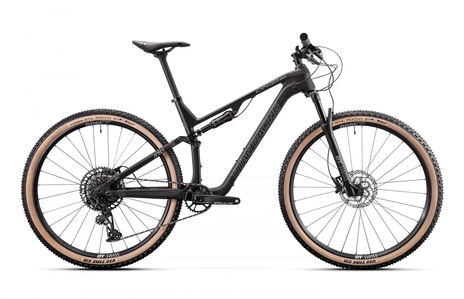 Titan Racing Cypher RS Carbon LTD Edition Black/Grey