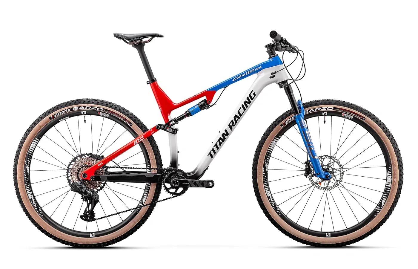 Titan Racing Cypher RS Carbon Team White/Black