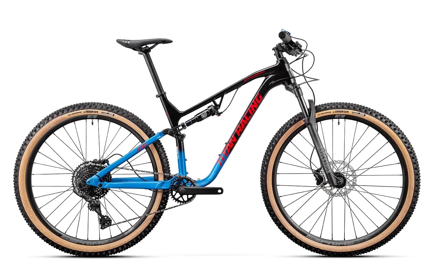 Titan Racing Cypher RS Sport Black/Blue/Red