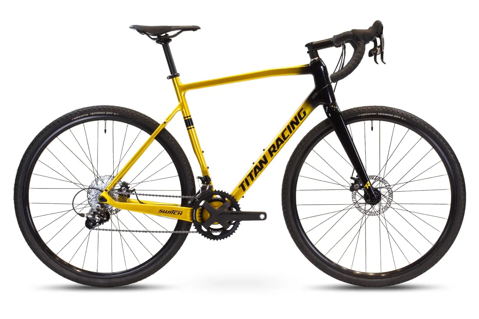 Titan Racing Switch Carbon Comp Рама:M(54cm) Black/Gold