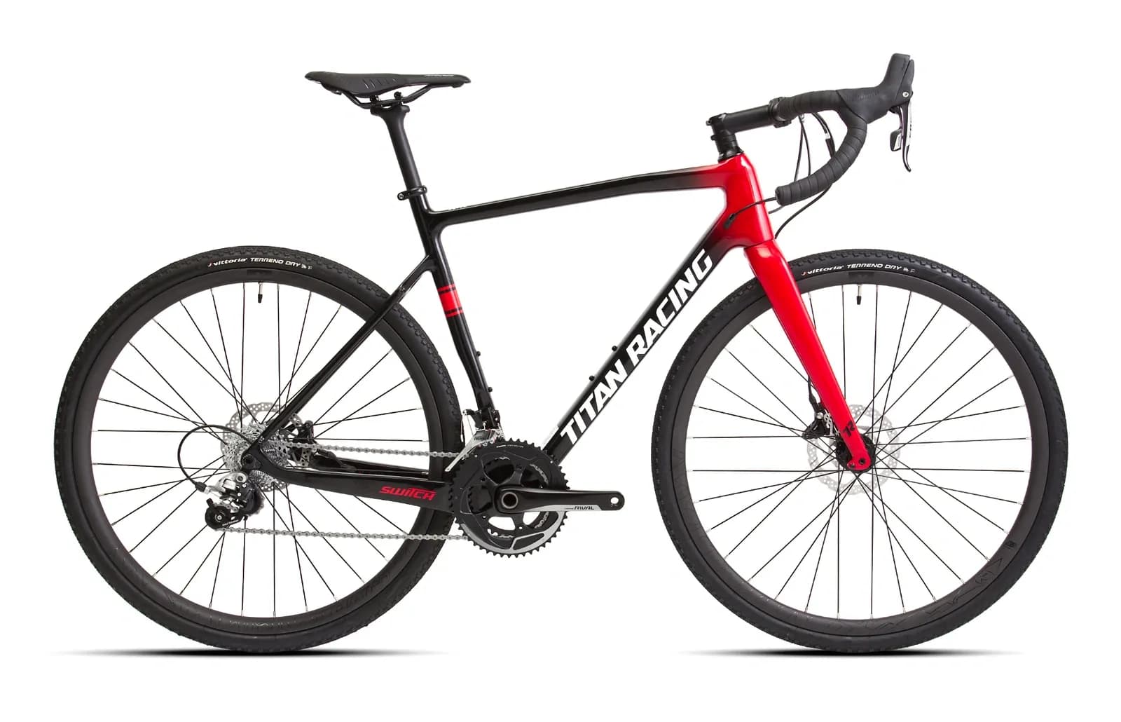 Titan Racing Switch Carbon Elite Рама:S(52cm) Black/Red/White