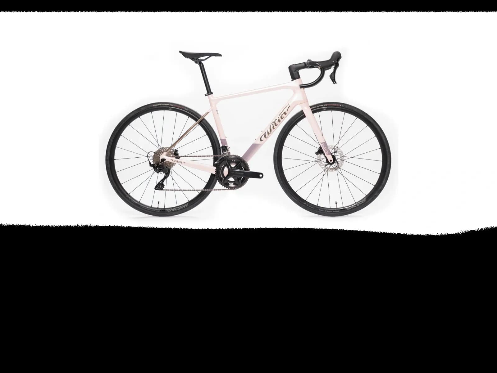Wilier Велосипед шоссейный Wilier GARDA 105 DI2 12S Miche SWR 50 PINK