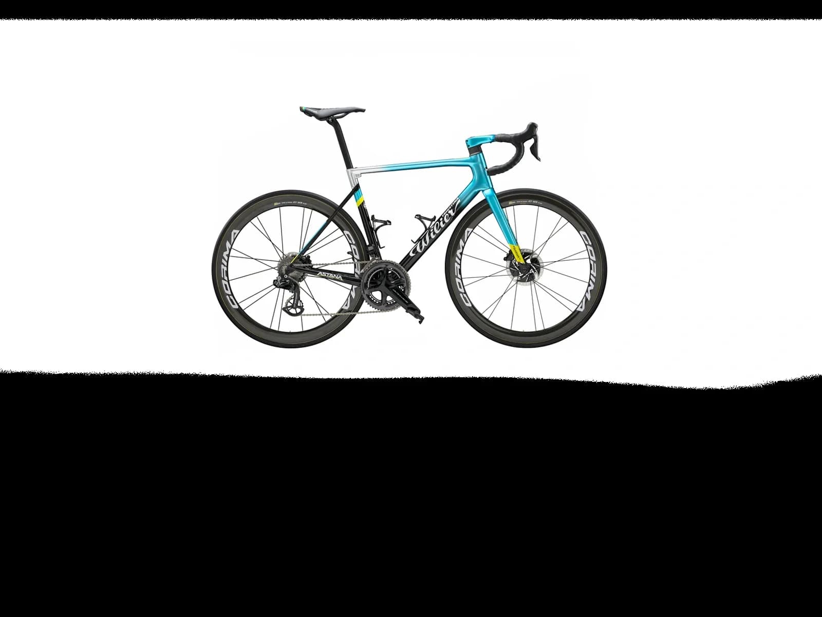 Wilier Велосипед шоссейный Wilier Zero SLR Disc Dura Ace Di2 Astana Miche SWR EVO 40 Carbon